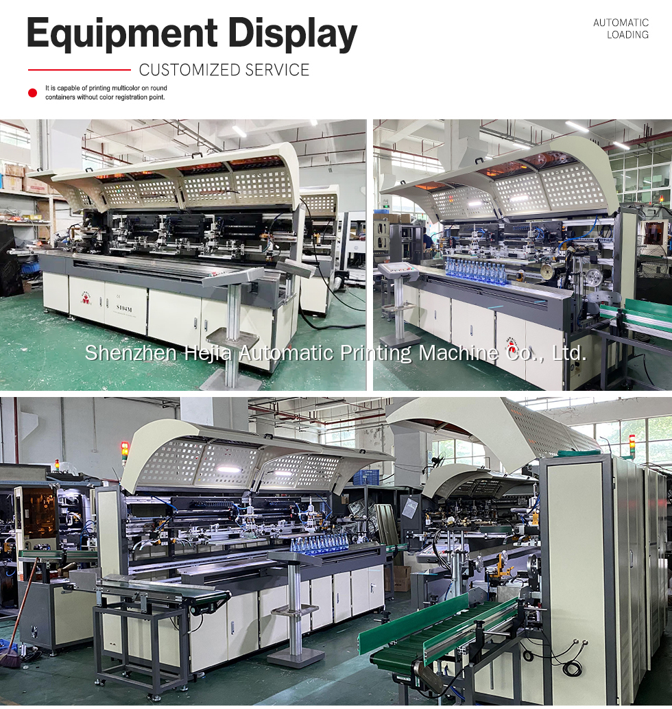 Plastic screen printing machine 14
