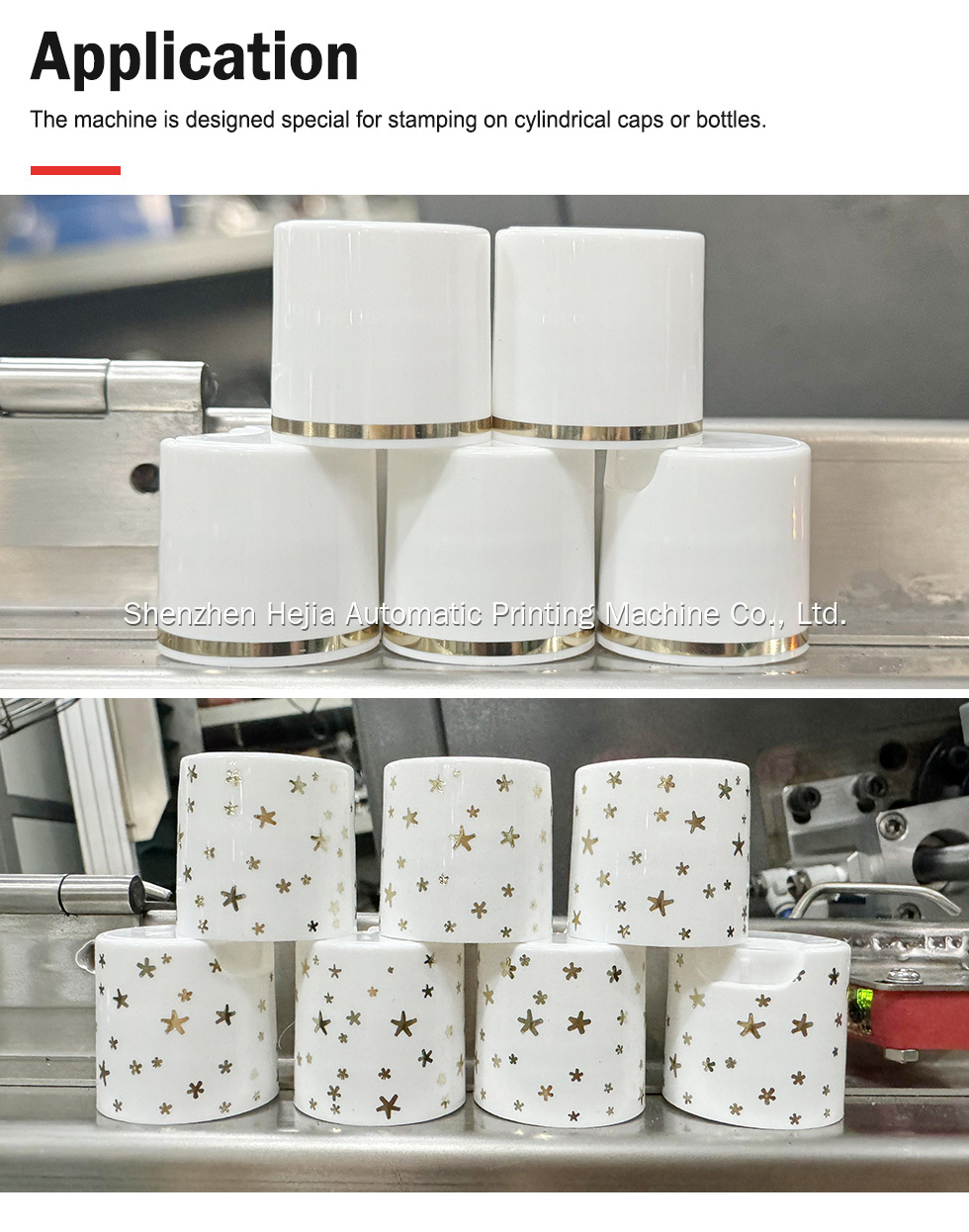 Mesin Hot Stamping untuk penutup botol 9