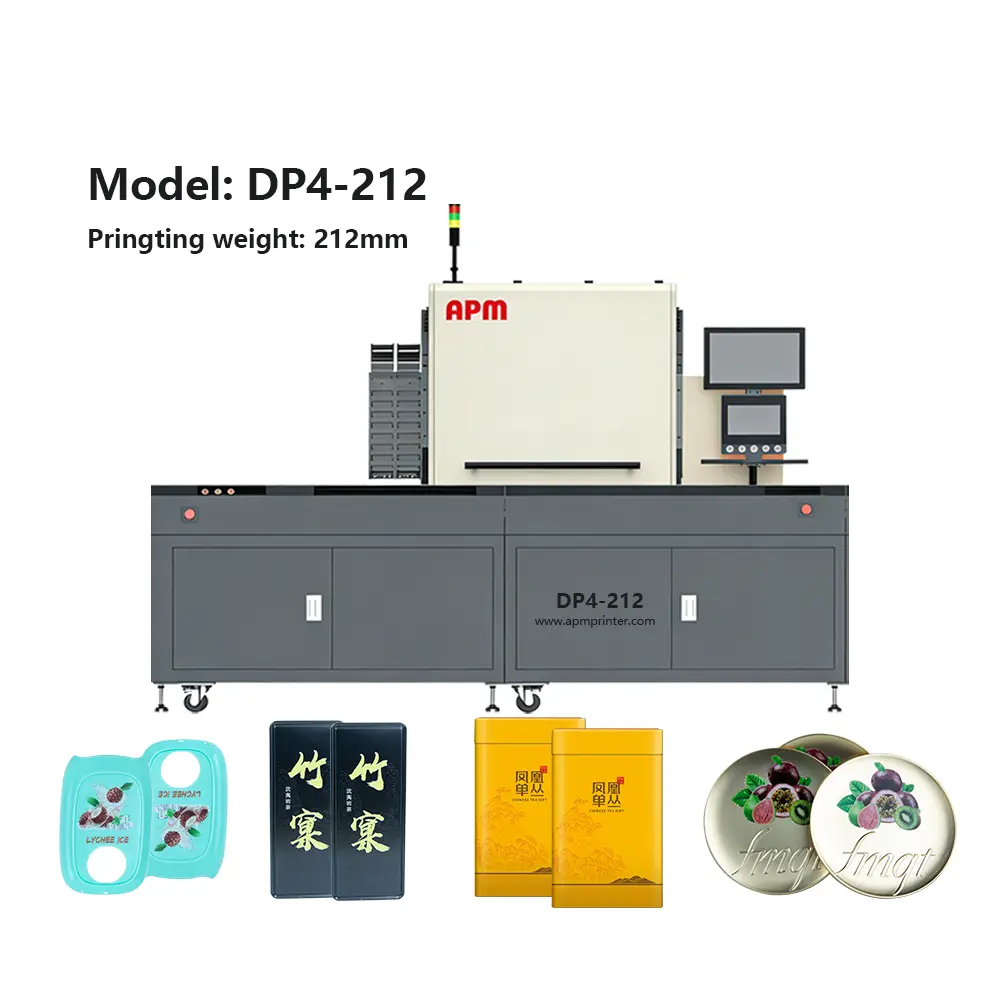Vysokorýchlostná CMYK UV digitálna tlačiareň pre kozmetické obaly a viacmateriálové produkty 1