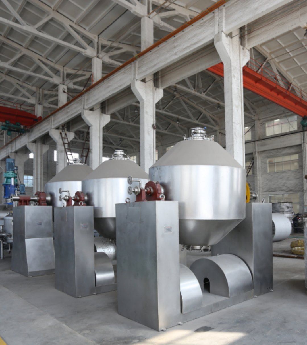 Zhanghua - 316L Stainless Steel Electric Rotary Dryer Double Cone Rotary Vacuum Dryer 15