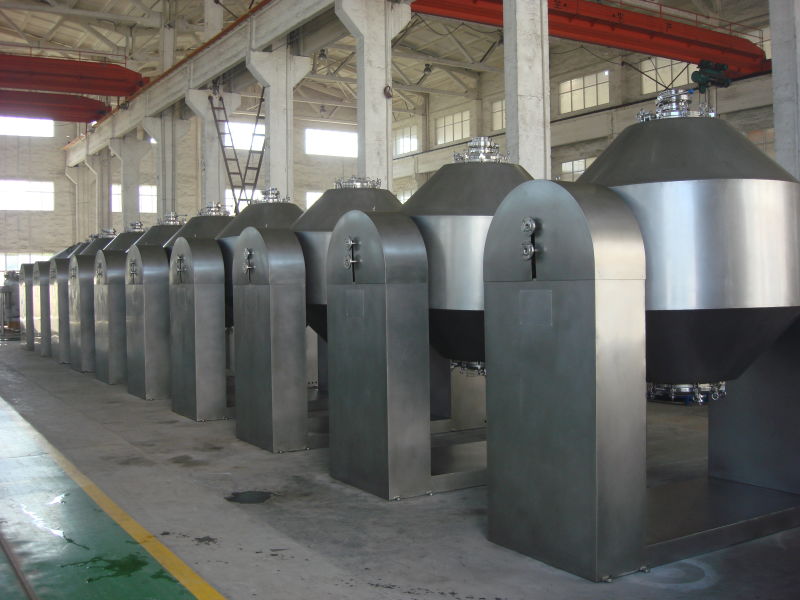 Zhanghua - 316L Stainless Steel Electric Rotary Dryer Double Cone Rotary Vacuum Dryer 10