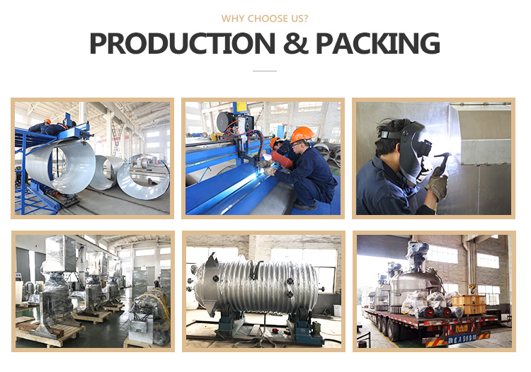 Zhanghua - 316L Stainless Steel Electric Rotary Dryer Double Cone Rotary Vacuum Dryer 25