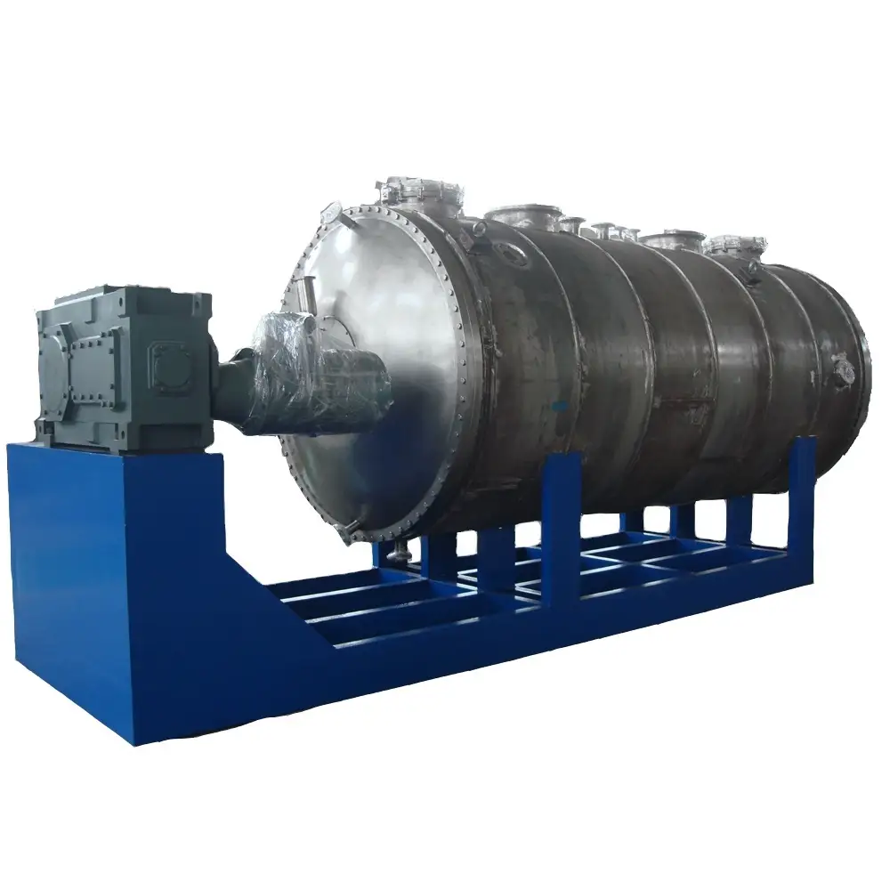 Zhanghua - Continuous Rotary Vacuum Paddle Dryer For Chemical Industry 1