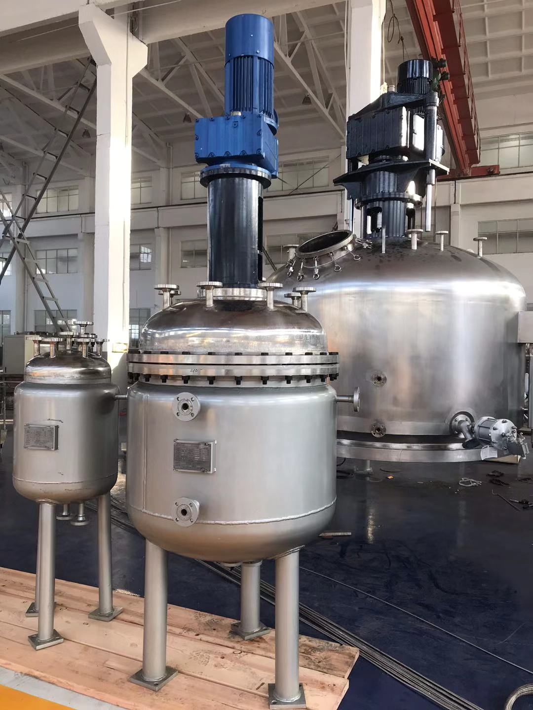 Zhanghua - 316L Stainless Steel Stirring Type Mixing Stirring Tank Agitator Liquid Mixer Reaction Kettle 10