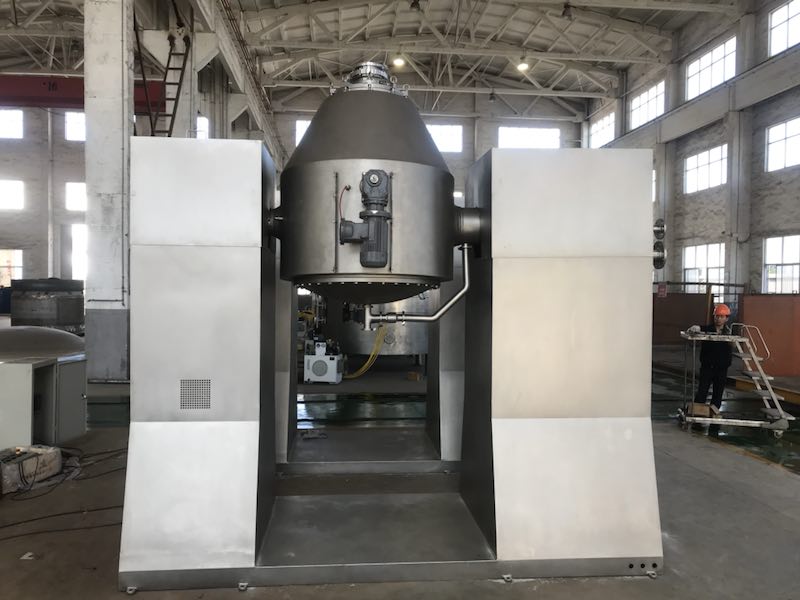 Zhanghua - Industrial Customized Multifunctional Double-Cone Rotary Vacuum Dryer With Blades Multifunctional drying unit with blades 17