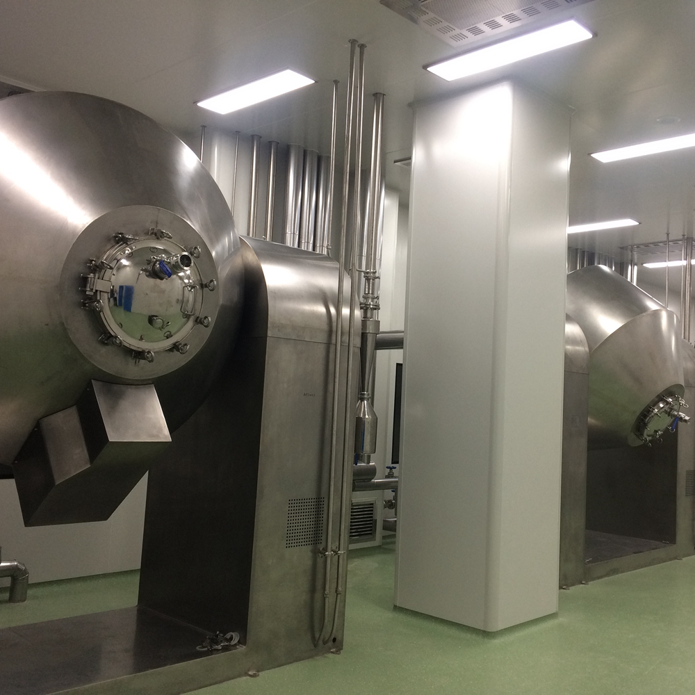 Custom double cone vacuum dryer for chemical processing Manufacturer | Zhanghua 8