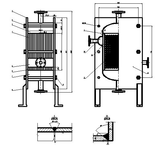 Zhanghua - Oil Cooler Heat Exchanger For Stainless Steel Machine Parts,Condenser Evaporators Heat Exchanger 11