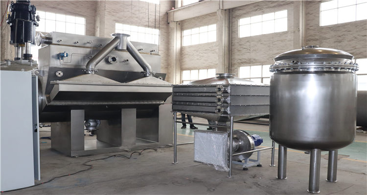 Zhanghua - Large Scale High Safety Level Chemical Industry Stainless Steel Horizontal Trough Shaped Dryer Hot air system 10