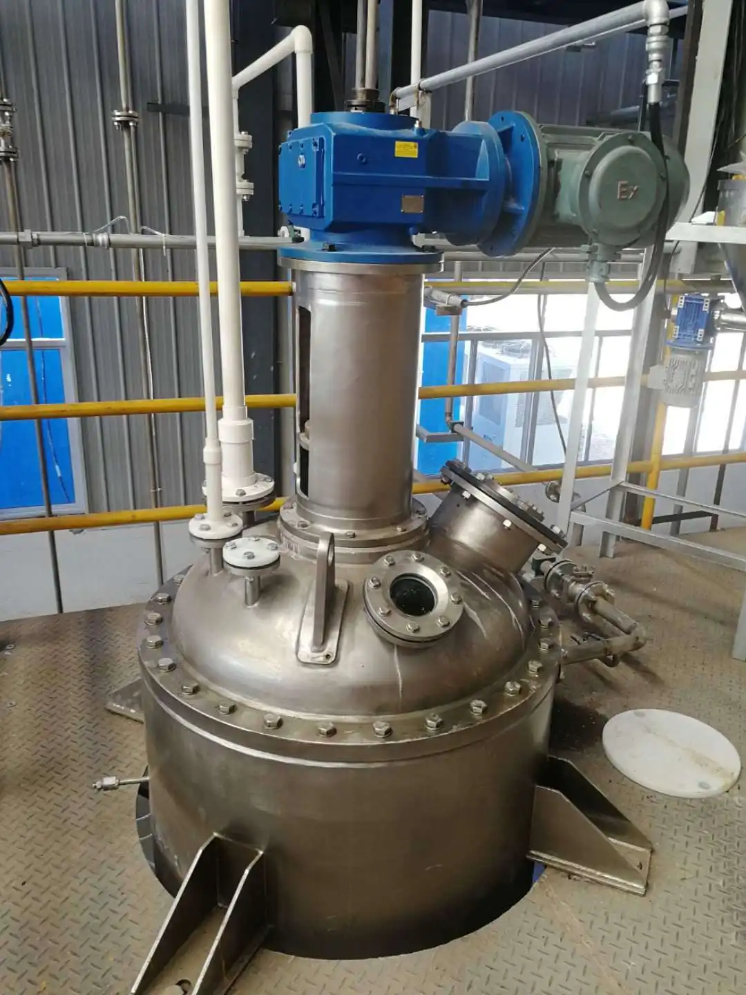 Custom tank reactor for drying and dehumidifying powdery materials Manufacturer | Zhanghua 3