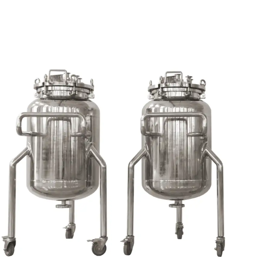 Zhanghua - Tanques de almacenamiento de productos químicos verticales, móviles y sellados de alta calidad/Tanque de mezcla de acero inoxidable sanitario. 1