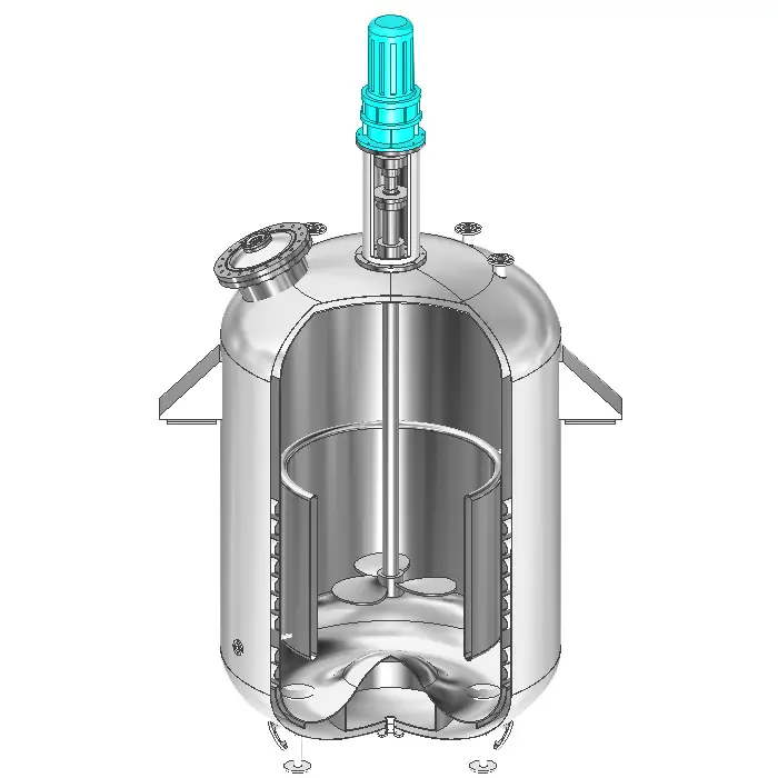 Zhanghua - Produttore cinese automatico di cristallizzatori a forma di W per reattori idrotermali 1