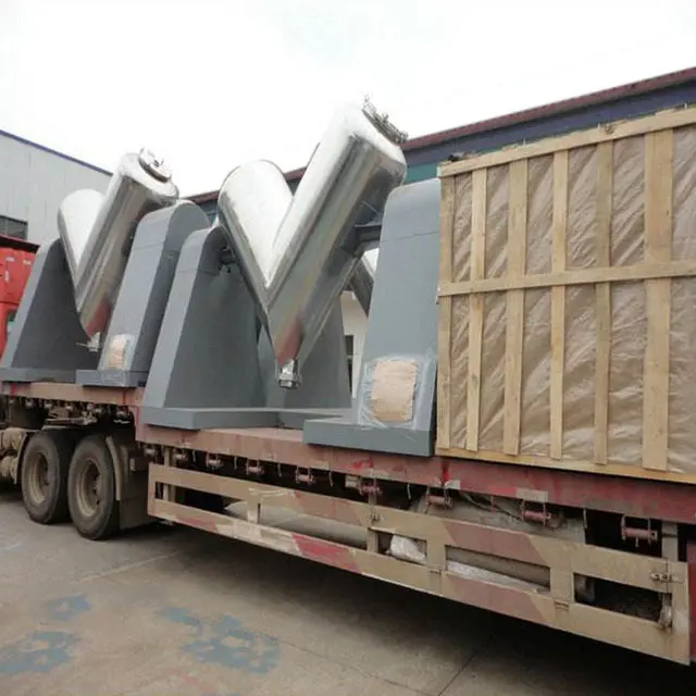 Proveedor de mezcladores en forma de V personalizados | Zhanghua 7