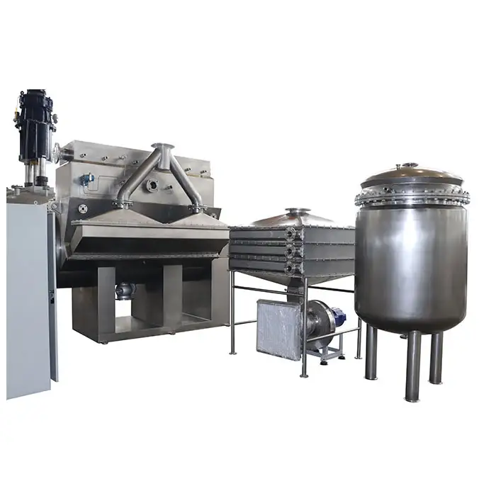 Zhanghua - Large Scale High Safety Level Chemical Industry Stainless Steel Horizontal Trough Shaped Dryer Hot air system 1