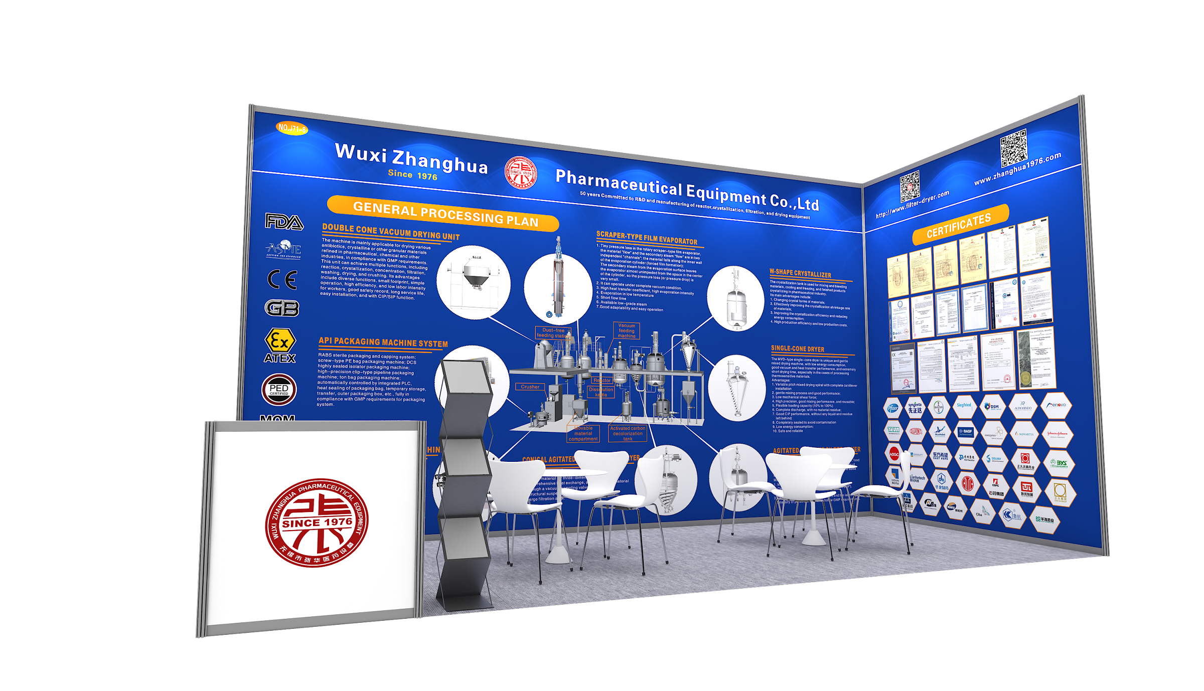 Wuxi Zhanghua Pharmaceutical Equipment Co. Ltd. esittelee johtavaa teknologiaansa ACHEMA 2024 -messuilla Frankfurtissa 1