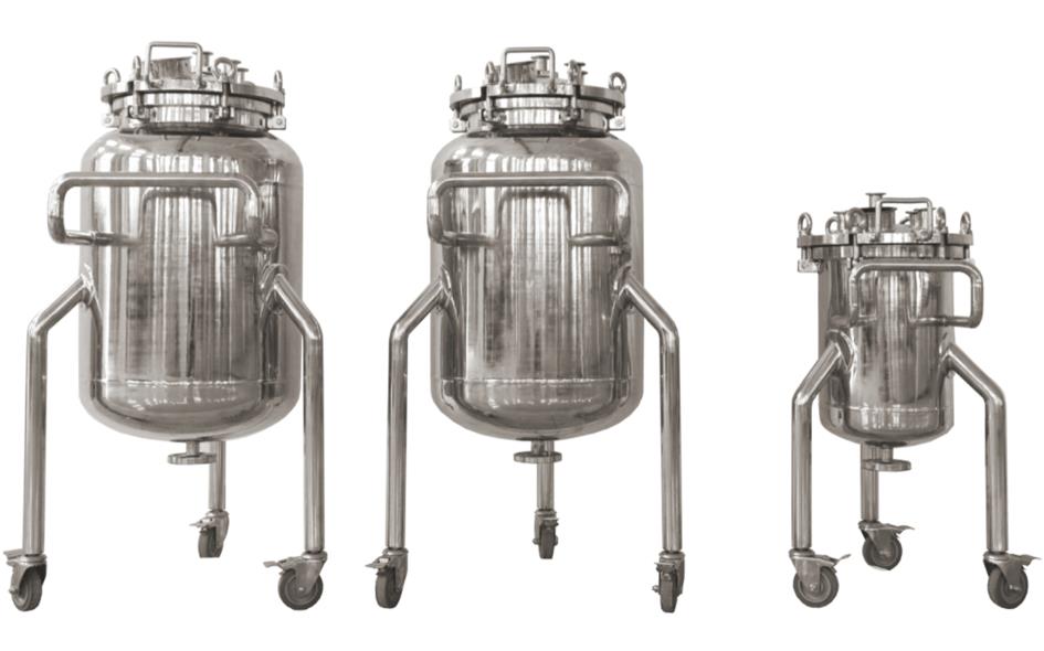 stainless steel chemical storage tanks