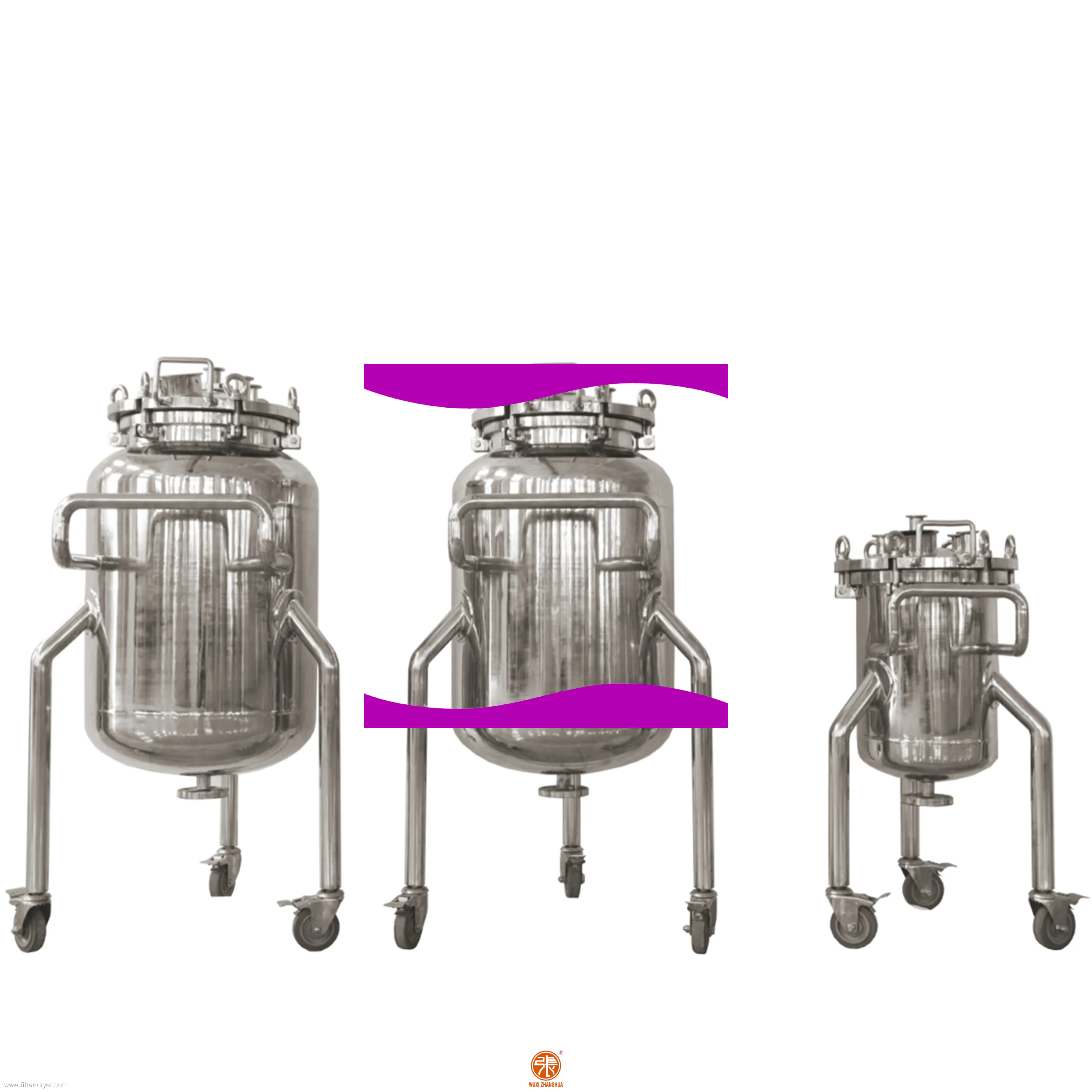 Custom stainless steel chemical tanks for chemical industry Manufacturer | Zhanghua 1