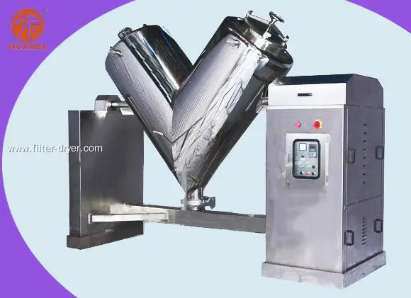 Egyedi V típusú keverő gyógyszeripari gyártóknak | Zhanghua 1