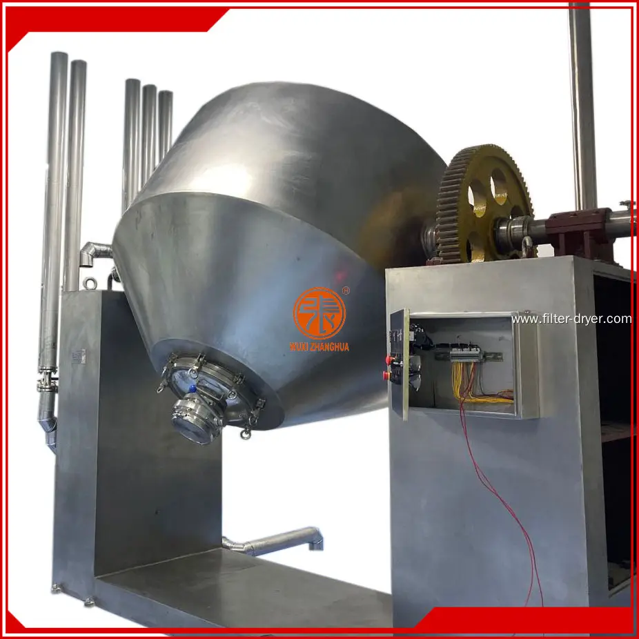 Custom rotocone vacuum dryer for food processing Manufacturer | Zhanghua 1