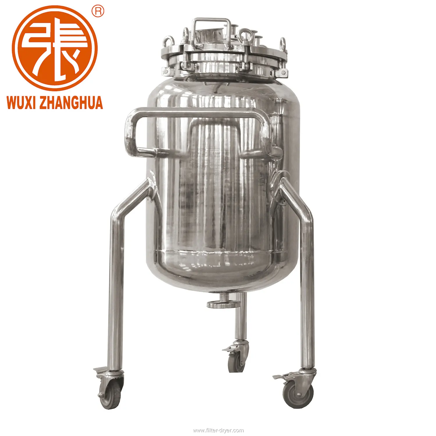 شركة تصنيع خزانات الفولاذ المقاوم للصدأ العمودية حسب الطلب | تشانغهوا 1