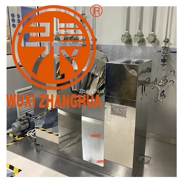Customized technical solutions double cone rotary vacuum dryer for sale | Zhanghua 1