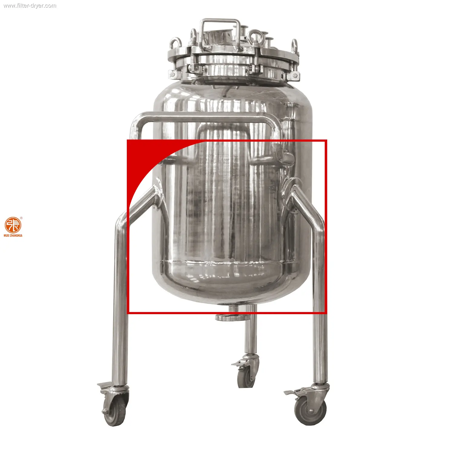 أفضل خزانات الضغط المصنوعة من الفولاذ المقاوم للصدأ للبيع لصناعة المواد الغذائية | تشانغهوا 1