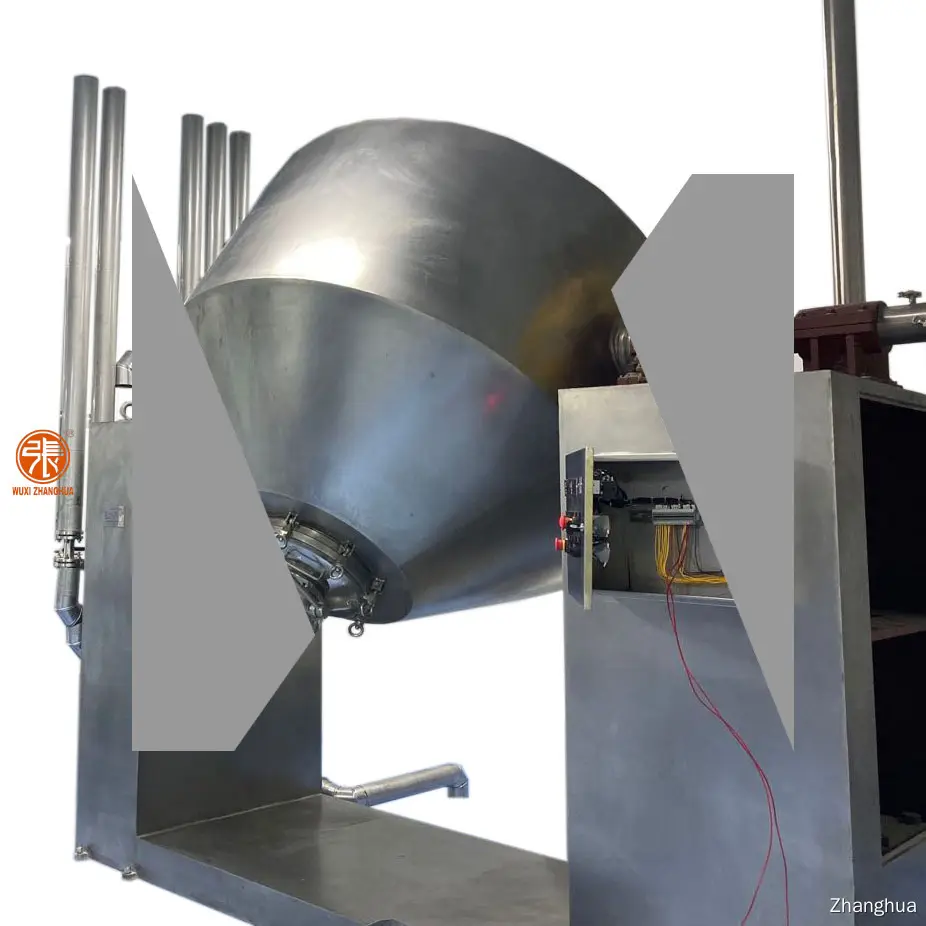Custom double cone vacuum dryer company Manufacturer | Zhanghua 1