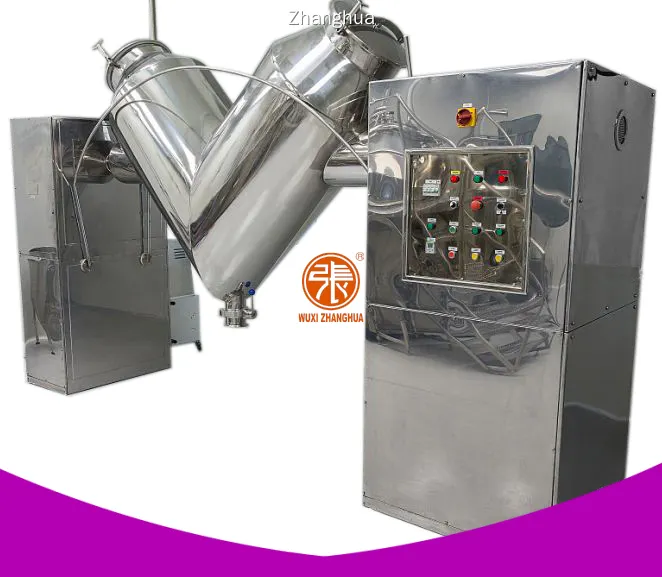 Zhanghua | OEM v blender dry powder mixer for chemical industry 1