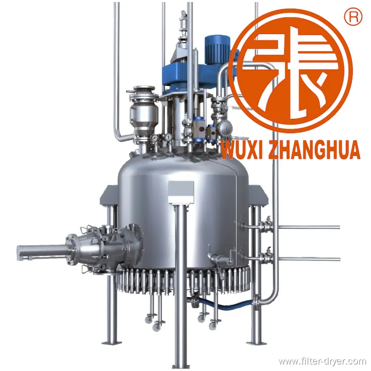 Sécheur à filtre Nutsche agité OEM pour la séparation solide-liquide | Zhanghua 1