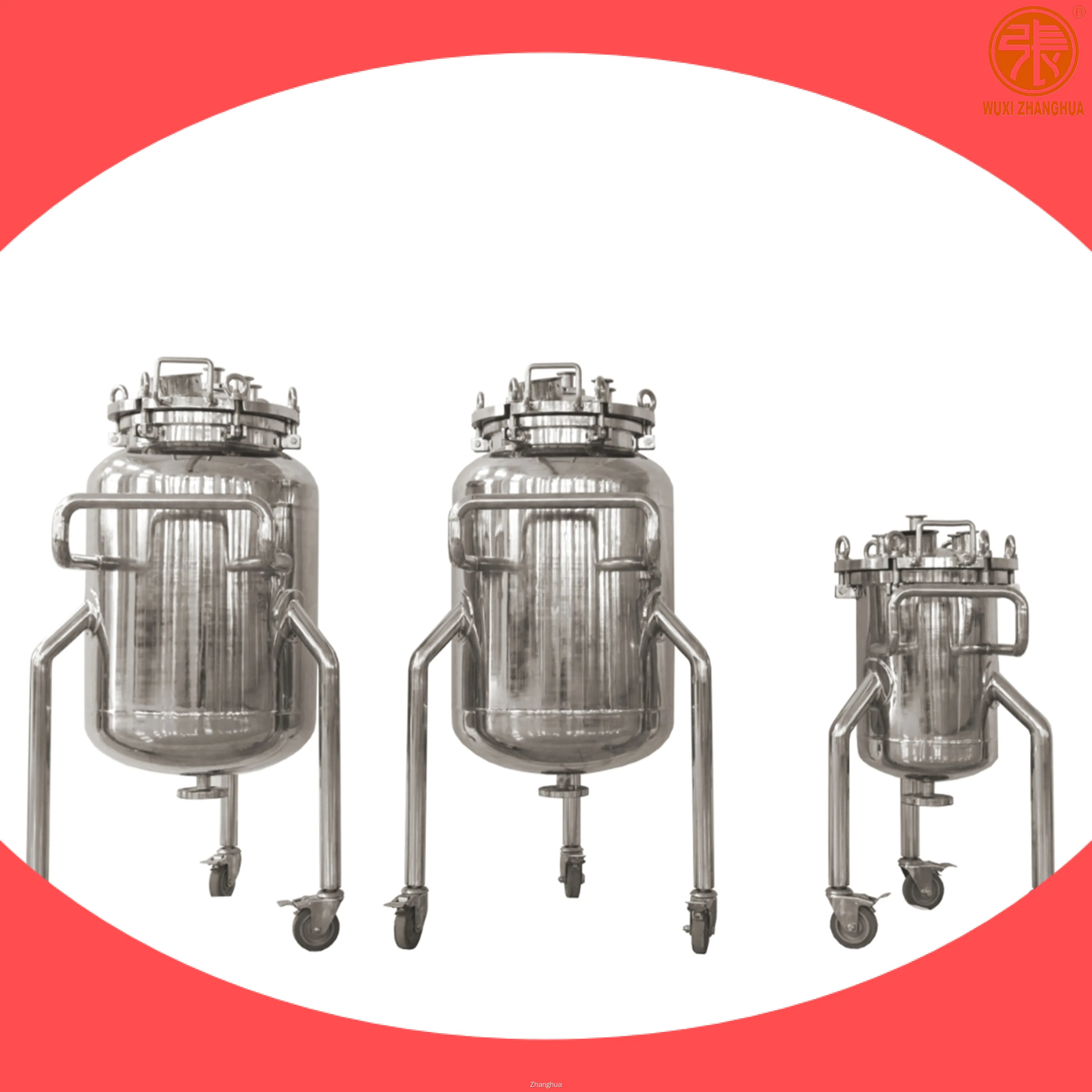 Rezervor de stocare personalizat din oțel inoxidabil pentru industria alimentară | Zhanghua 1