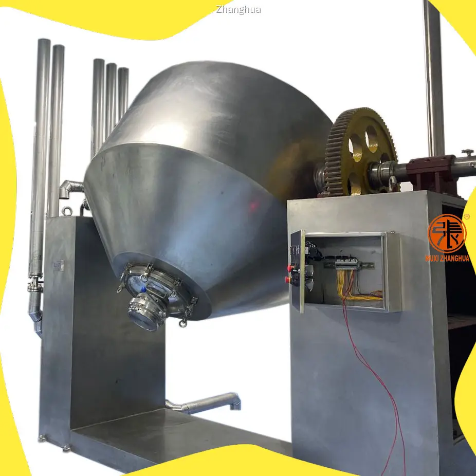 ODM double cone rotary vacuum dryer for food processing | Zhanghua 1