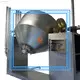 Custom double cone vacuum dryer for medicine processing | Zhanghua 1