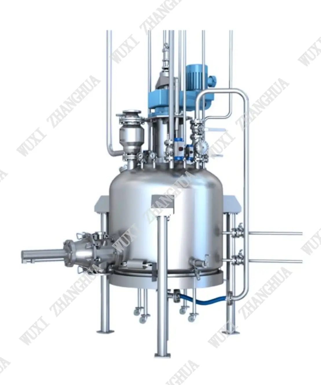 Zhanghua - Apparecchiature di essiccazione per filtrazione farmaceutica Apparecchiature di lavaggio e asciugatura Filtro essiccatore Nutsche agitato AHFD 1