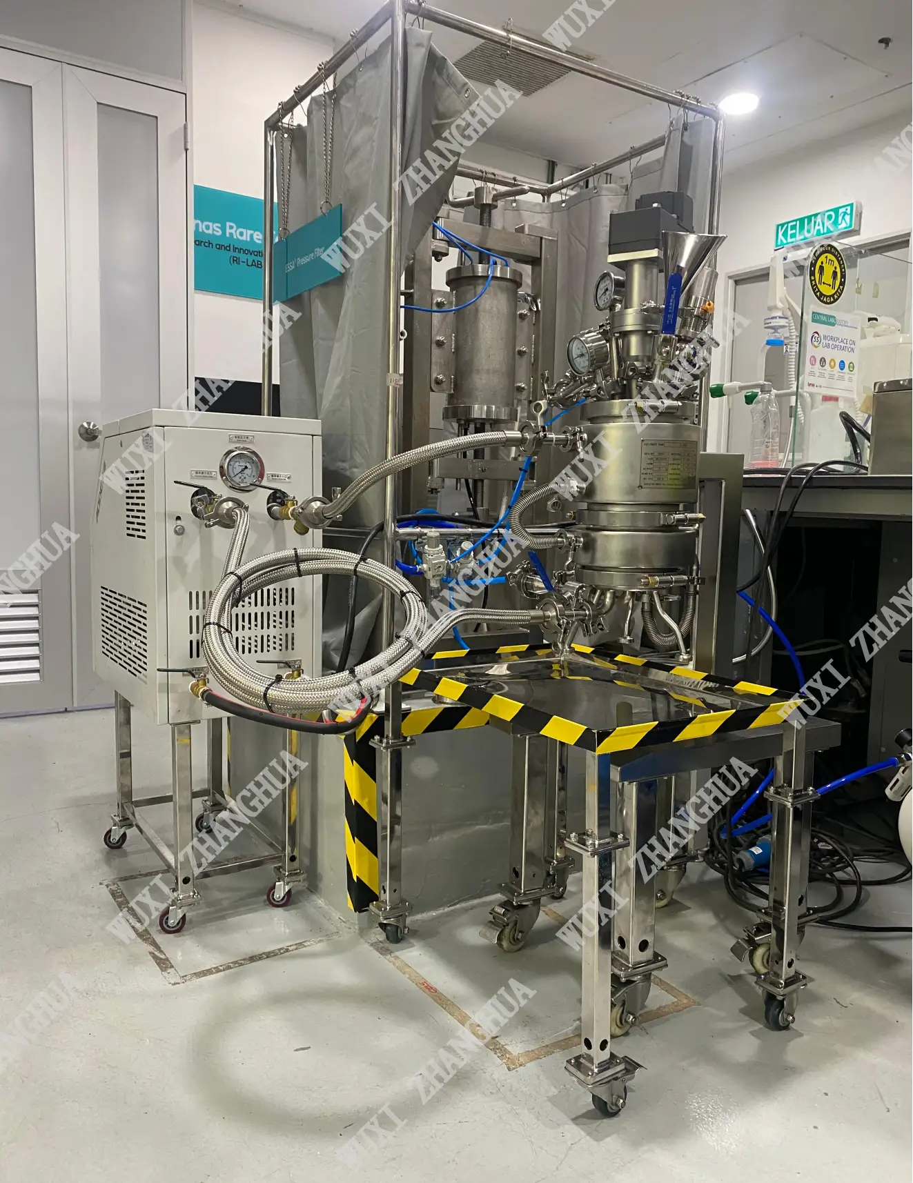 Zhanghua - 製薬業界向けステンレス製真空ヌッチェ式フィルタードライヤー 撹拌式ヌッチェ式フィルタードライヤー 1