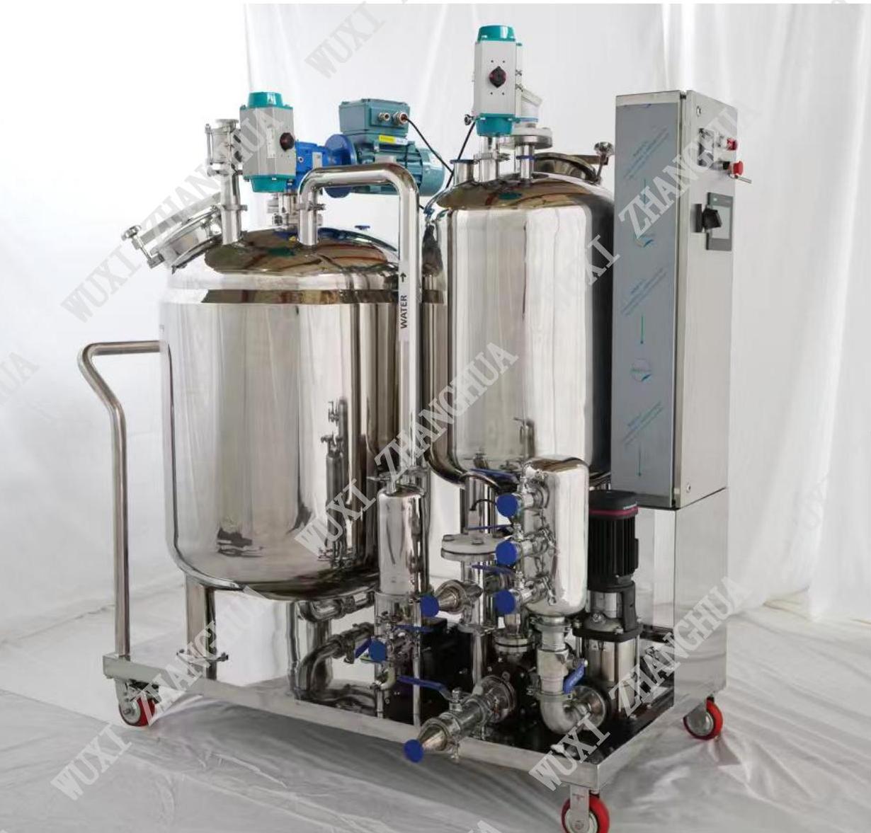 Auto Clean Cart System? | Crystallizer 1