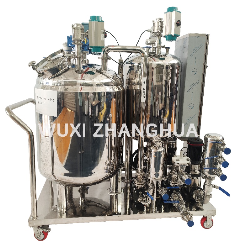 Automatic Cleaning Cart | CIP Cleaning System for Pharmaceutical & Large-Scale Equipment 1