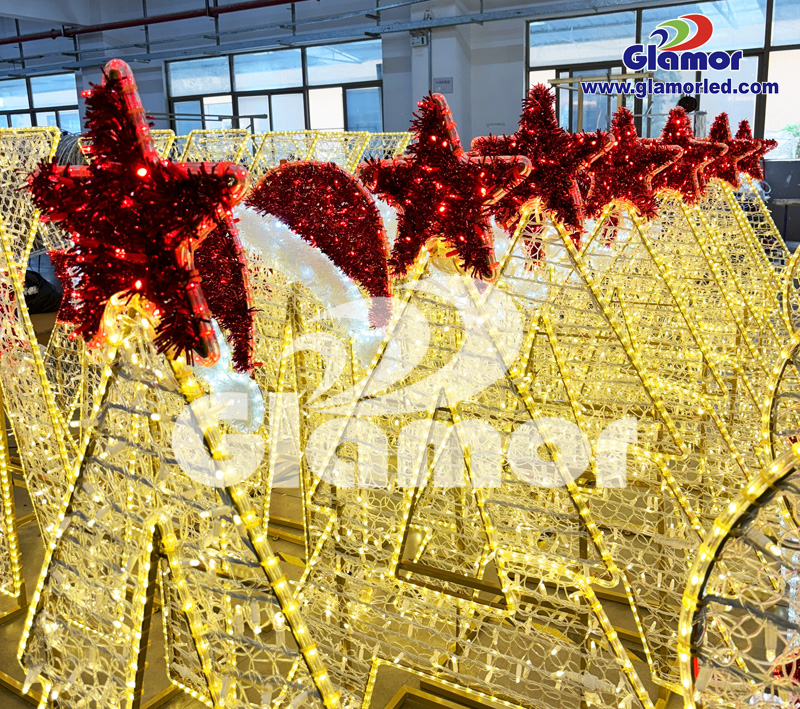 Kvaliteetsed kohandatud jõulutulede tähemotiividega välistingimustes kasutatavate tulede tootja | GLAMOR 11