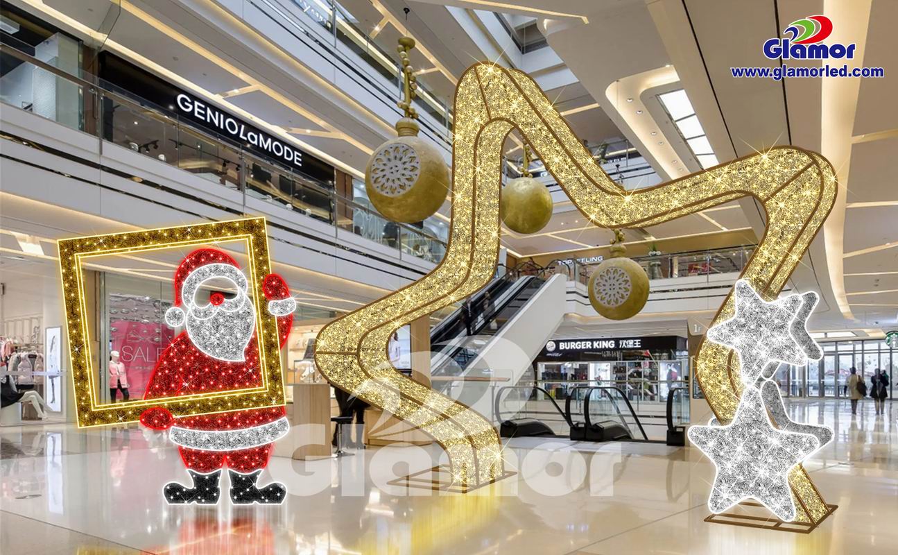 အရည်အသွေးအကောင်းဆုံး စိတ်ကြိုက်ခရစ္စမတ် motif အလင်းရောင် တရုတ်နိုင်ငံမှ | GLAMO ထုတ်လုပ်သူ 8