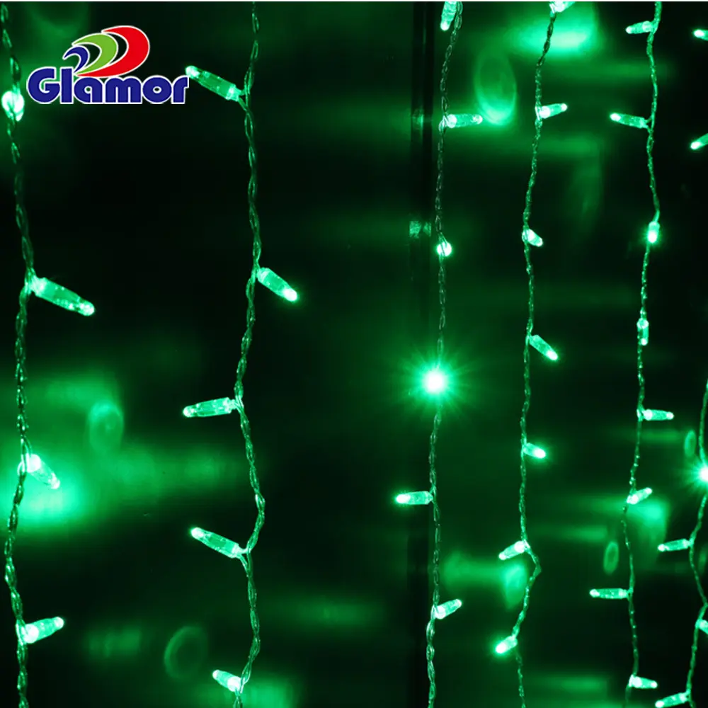 Waterproof LED Icicle String Lights - White Fairy Lights 3