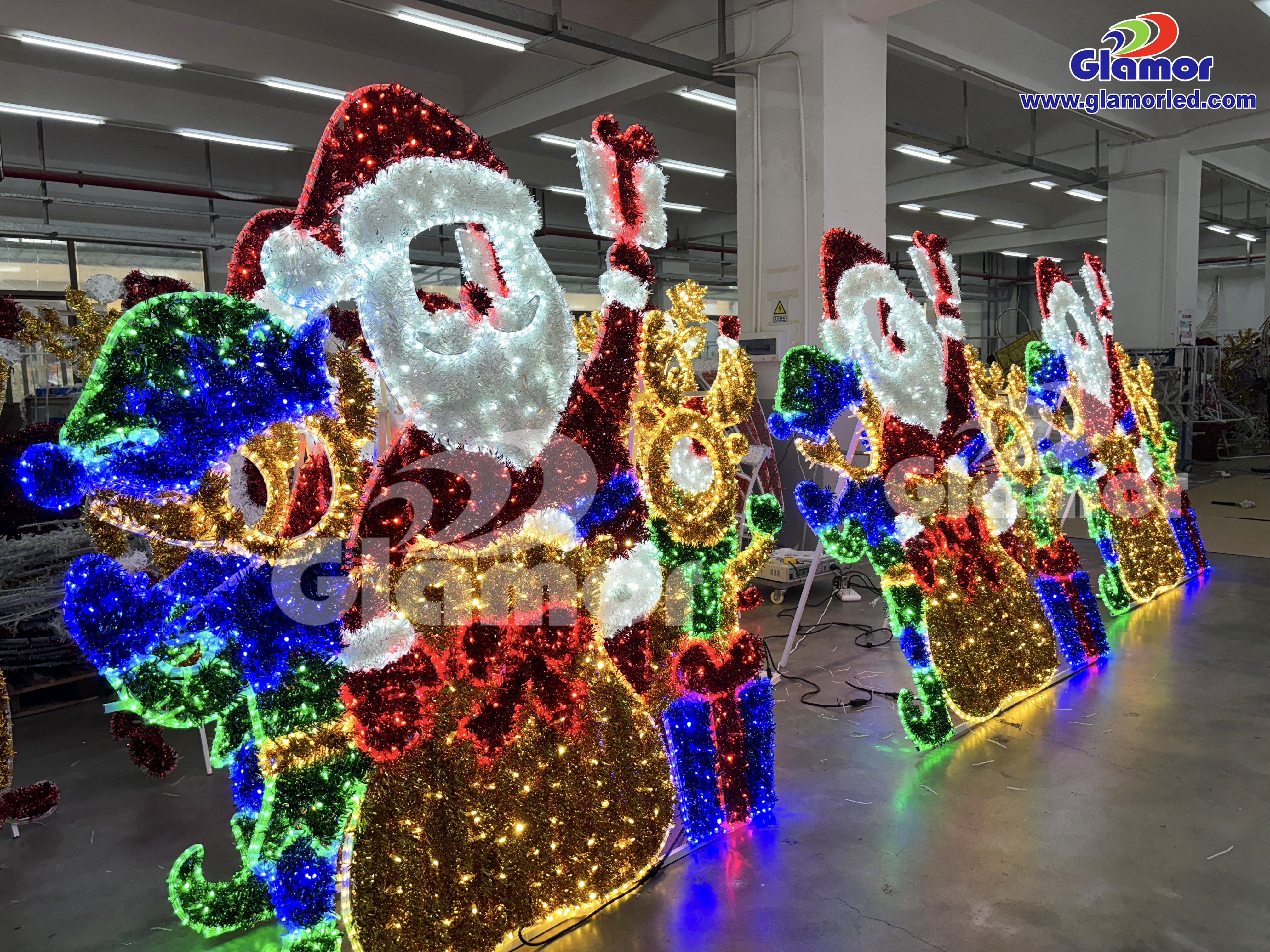 Çin'de fotoğraf serisi led motifli ışık dekorasyon üreticisi 6