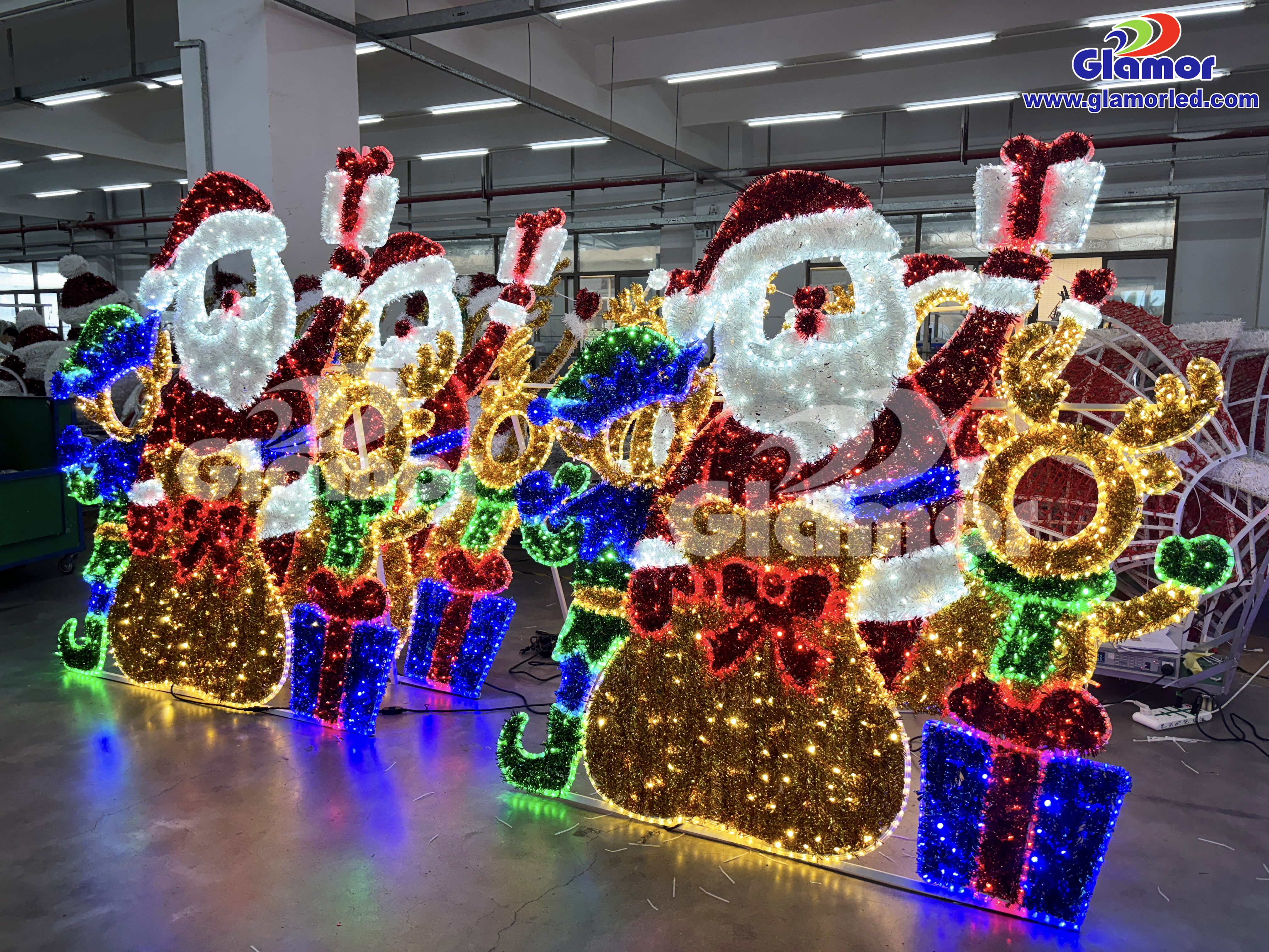 Çin'de fotoğraf serisi led motifli ışık dekorasyon üreticisi 7