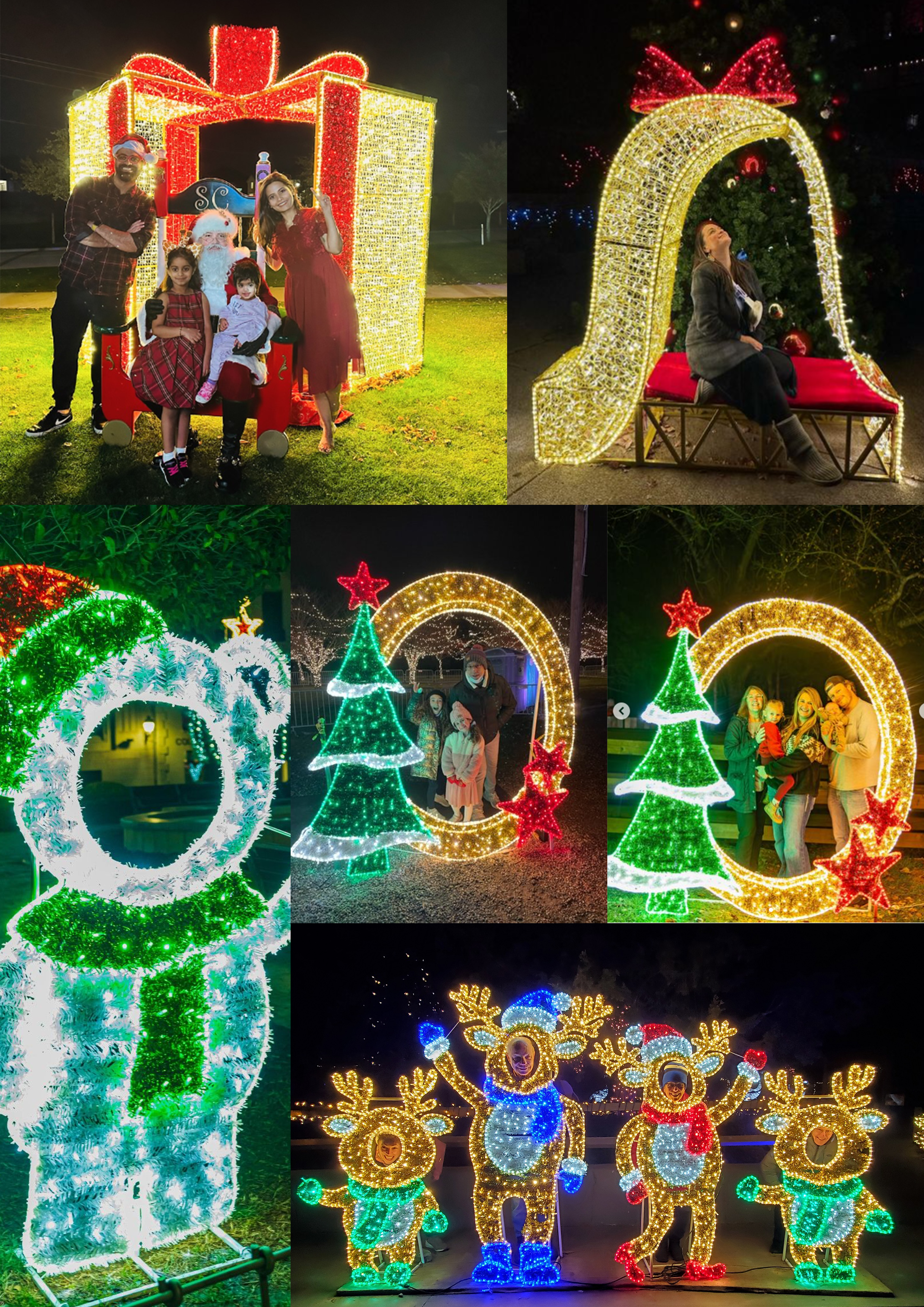 Çin'de fotoğraf serisi led motifli ışık dekorasyon üreticisi 8