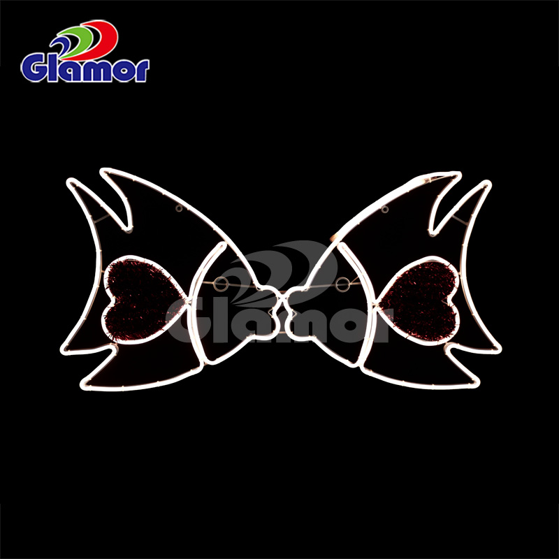 د فستیوال د مراسمو سينګار د ویلینټاین ورځ ښکلی LED 2D 3D موټیف څراغ جوړونکی 17