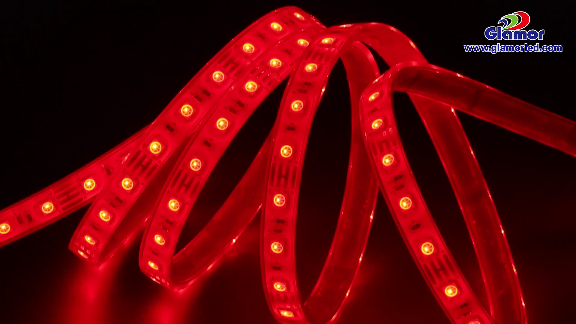 Lampu jalur LED Silikon RGB 60 led/m kawalan jauh IP68 5m/10m 5