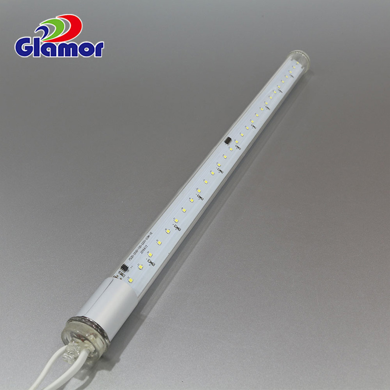 ውሃ የማይገባ ከፍተኛ ጥራት ያለው SMD LED 30mm LED Snowfall Meteor tube ብርሃን የሚወድቅ ዝናብ ሻወር ብርሃን አምራች GLAMOAR 9