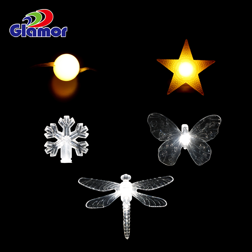 Çin üreticisinden festival büyük etkinliği için RGB Beyaz Sıcak beyaz güzel led peri ışık dizisi 10