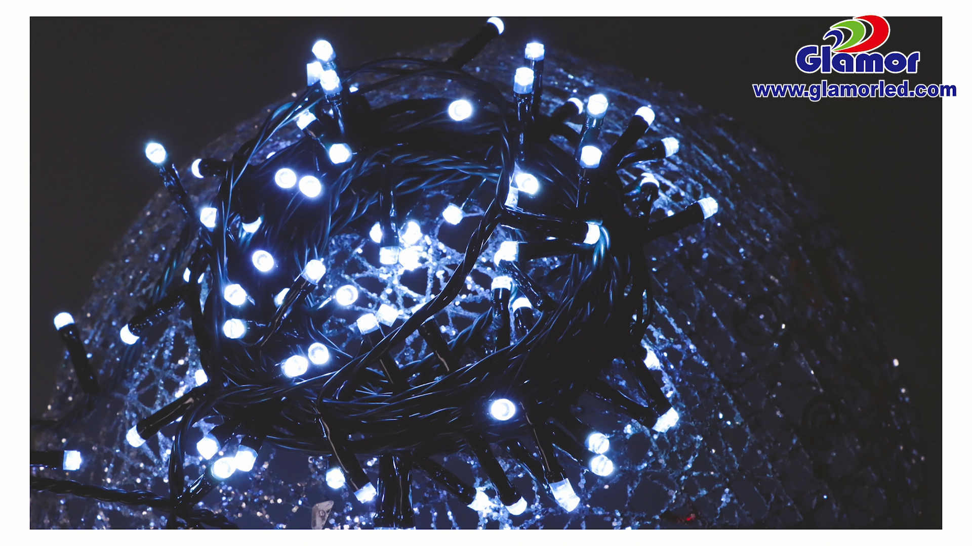 PVC kablo Sıcak beyaz renkli LED Noel zinciri Muhafaza borusu ışık dizisi | Glamour China 5