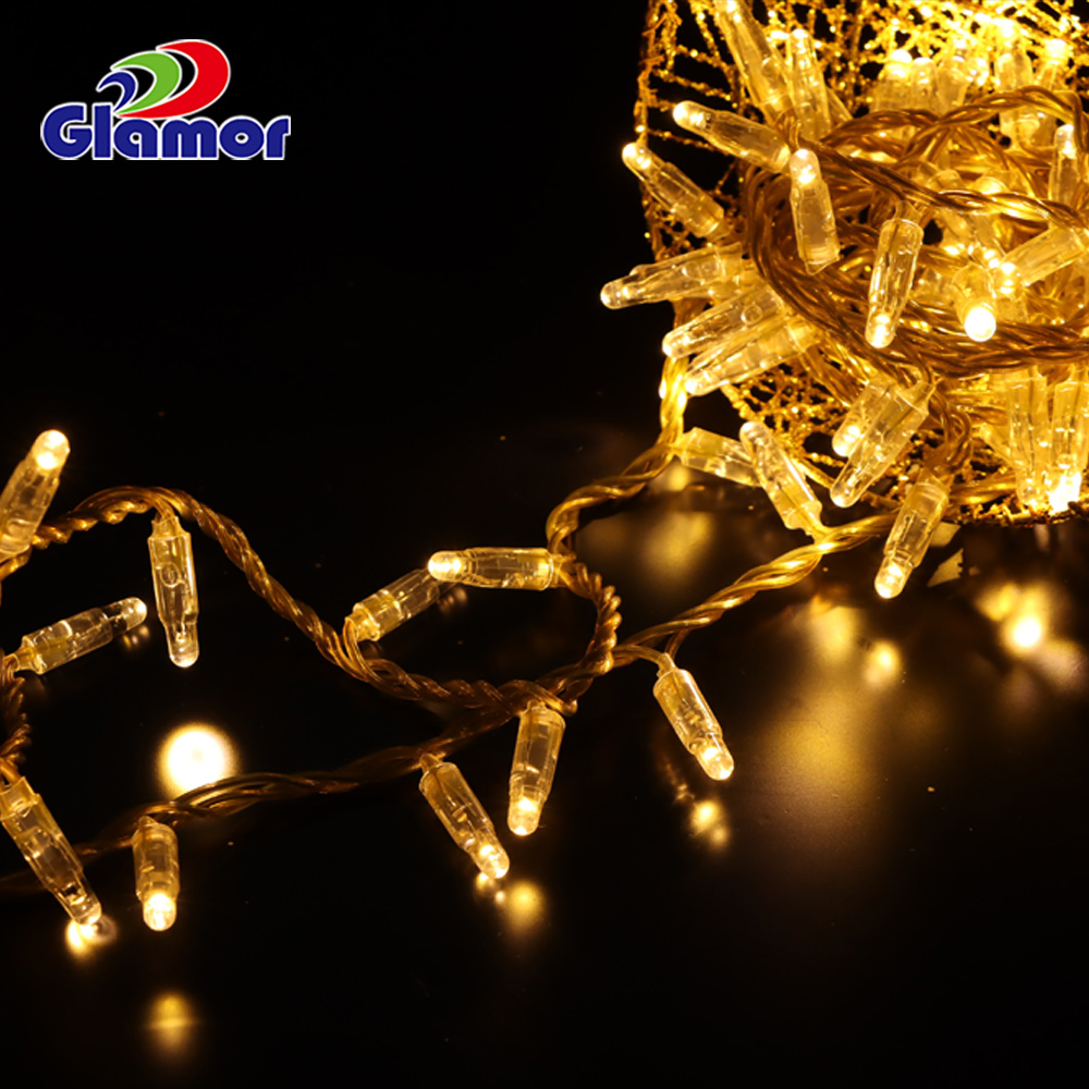 Kompania e prodhimit të dritës LED me tela PVC transparente prej ari të personalizuar, dritë teli LED për Krishtlindje 9