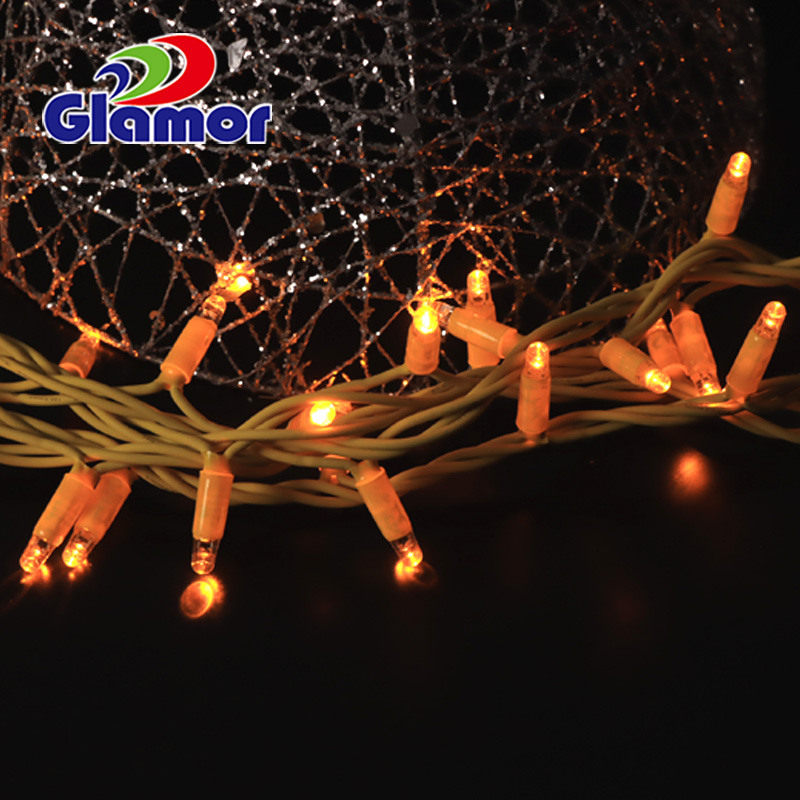 Altkvalita profesia fabrikanto de kristnaska kaŭĉuka drata ŝnuro helflava 6