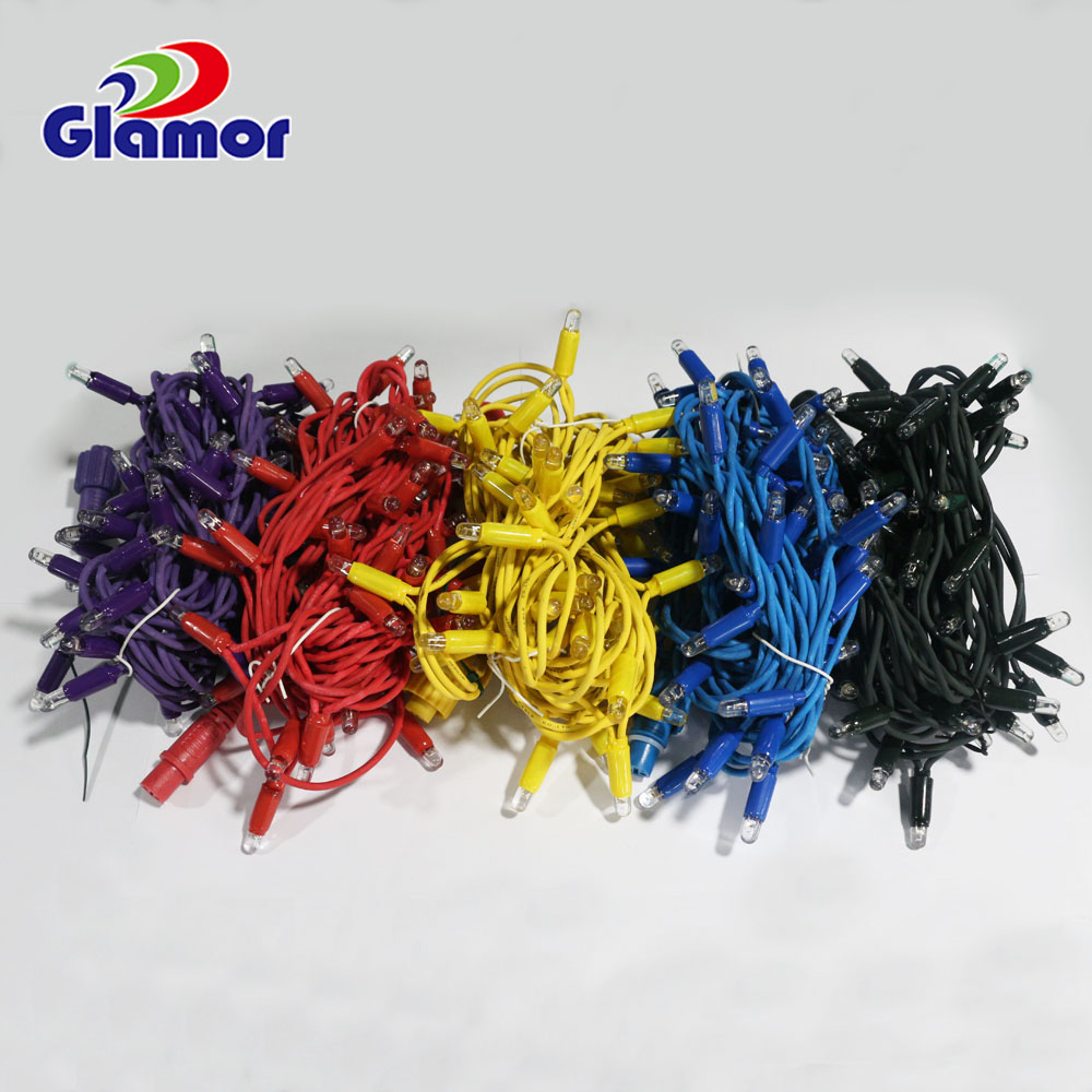 Kinë profesionale të ndryshme kabllo gome teli LED dekorim magjike zanash varg dritë fabrikë prodhues 11