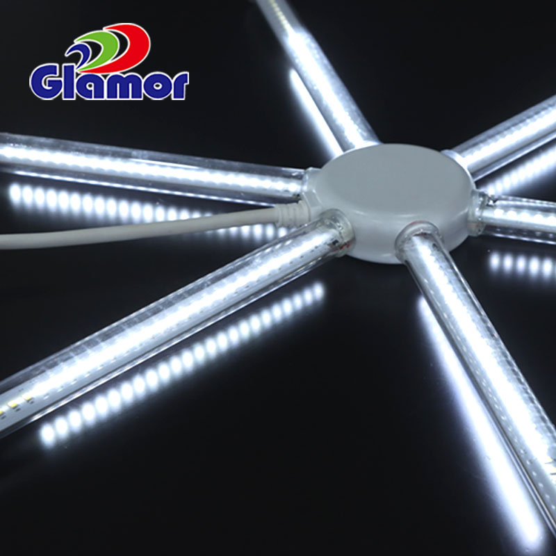 יצרן תאורת LED צינורית חיצונית עם מוטיב זיקוקין די-נור IP65 באיכות הטובה ביותר | חברת GLAMOR 3